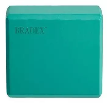 Блок для йоги бирюзовый