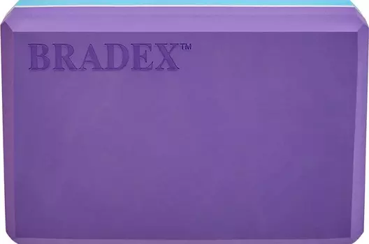Блок для йоги Bradex SF 0732, фиолетовый