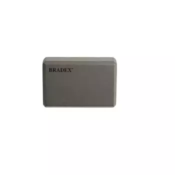 Блок для йоги серый