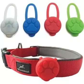 Брелок-маячок для кошек и собак Лапка, цвет микс