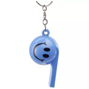 Брелок-свисток Смайл, цвет микс