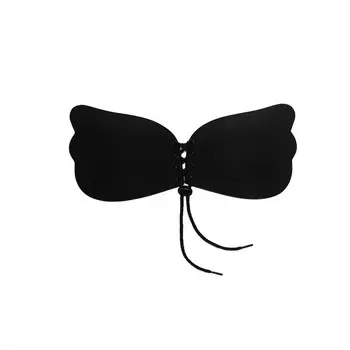 Бюстгальтер невидимка Invisible Bra, C, черный