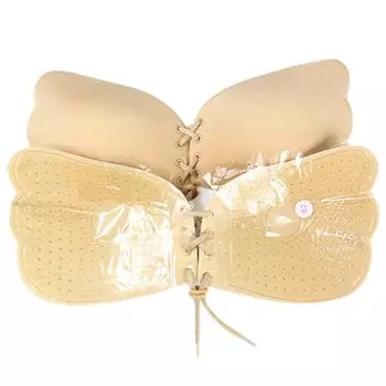 Бюстгальтер невидимка Invisible Bra, В, бежевый