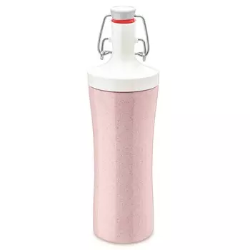 Бутылка для воды Plopp To Go, Organic, 425 мл, розовая
