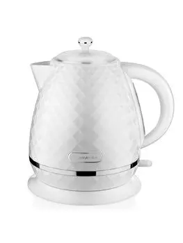 Чайник электрический Brayer BR1008WH, 2200 Вт, 1,7 л, Strix, белый