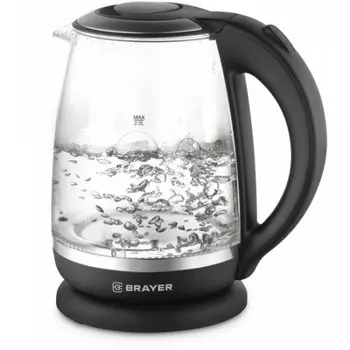 Чайник электрический Brayer BR1044BK, 2200 Вт, 2 л