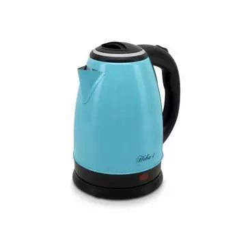 Чайник электрический Великие Реки Нева-1, голубой цвет, мощность 1500 Вт, объем 1,8 л
