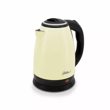 Чайник электрический Великие Реки Нева-1, желтый цвет, мощность 1500 Вт, объем 1,8 л