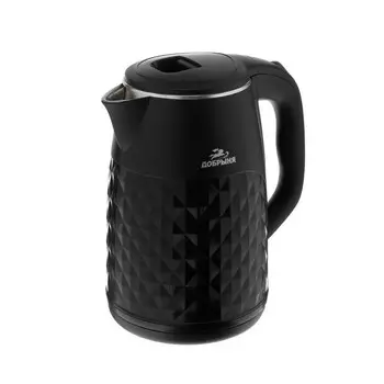Чайник Добрыня DO-1237B, черный