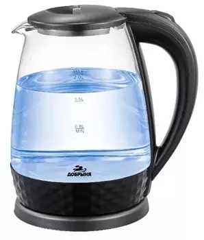 Чайник Добрыня DO-1252, black