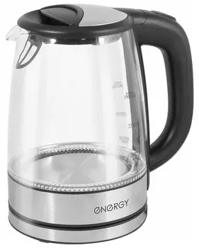 Чайник Energy E-237, серый/черный