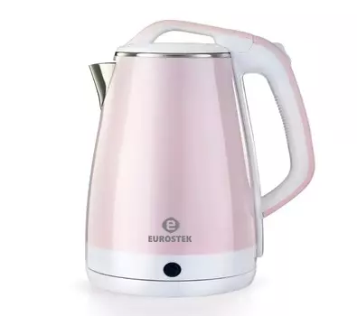 Чайник Eurostek EEK-GL01P, розовый