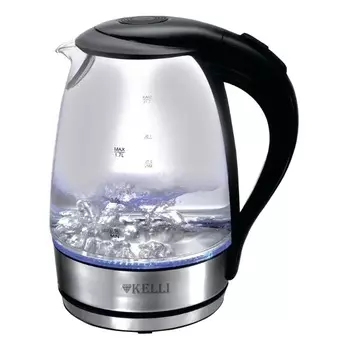 Чайник Kelli KL-1462, серебристый