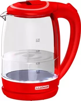 Чайник Ладомир АА119, красный