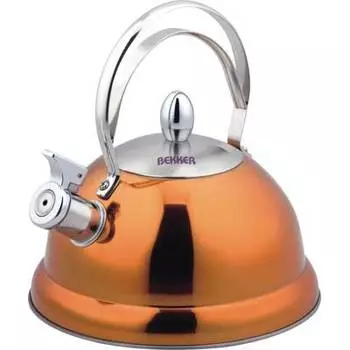 Чайник металлический 2,6л DeLuxe Bekker BK-427S BK-S427