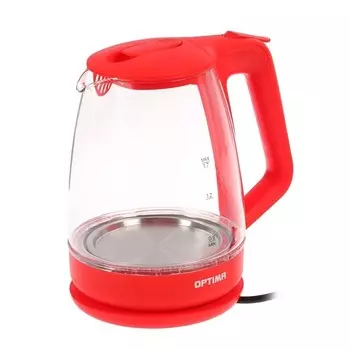 Чайник Optima EK-1718G, красный