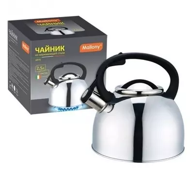 Чайник со свистком Mallony Arte 2.5 л 005177