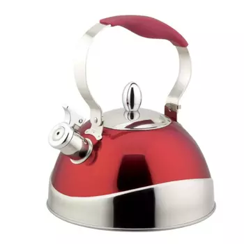 Чайник TECO 3,0 л, цветной TC-107-B, красный