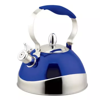 Чайник TECO 3,0 л, цветной TC-107-B, голубой