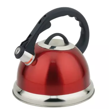 Чайник TECO со свистком 3л TC-115-R, красный