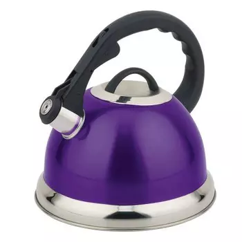 Чайник TECO со свистком 3л TC-115-R, фиолетовый