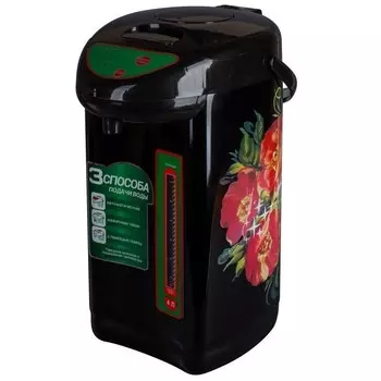 Чайник-термос Великие Реки Чая-8, Хохлома