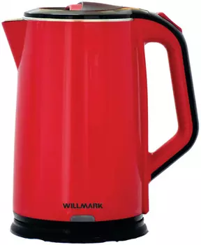 Чайник Willmark WEK-2012PS, красный