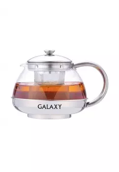 Чайник заварочный Galaxy GL 9352 1,0 л, корпус из высококач. нерж. стали, фильтр из нерж. ста