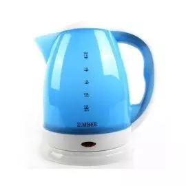 Чайник Zimber 2 литра бело-синий ZM-10702