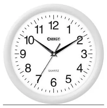 Часы ENERGY EC-01 настенные белый