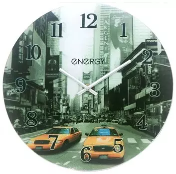 Часы ENERGY ЕС-137 (009519) настенные зеленый