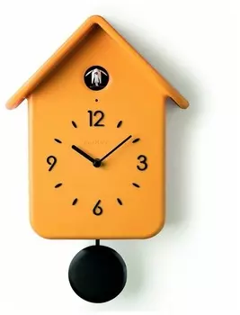 Часы настенные механические Guzzini QQ желтый