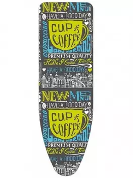 Чехол для гладильной доски НИКА 129*46 см антипригарный с поролоном , хлопок