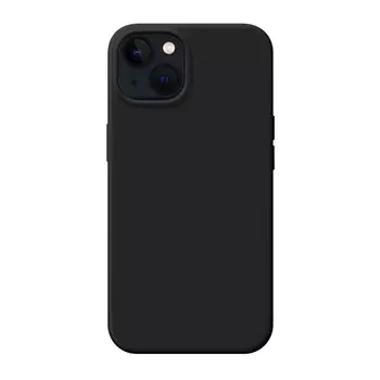 Чехол Liquid Silicone Pro Magsafe для Apple iPhone 13, черный, картон, Deppa