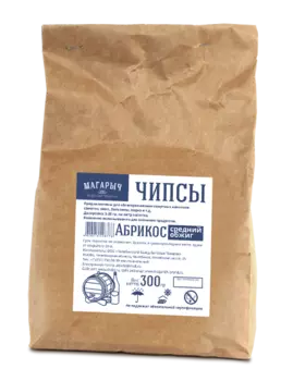 Чипсы МАГАРЫЧ АБРИКОС 300гр Средний обжиг