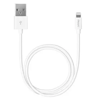 Дата-кабель USB - Lightning, MFI, 1.2м, белый, Deppa