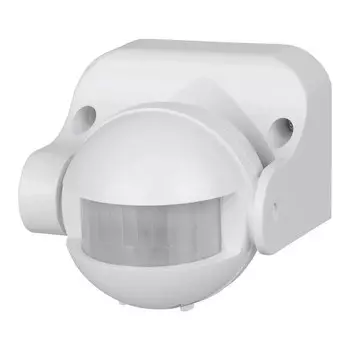 Датчик движения ASD ДД-009-W, инфракрасный, 1200 Вт, 12 м, белый