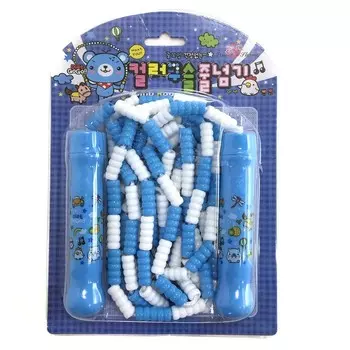 Детская скакалка с регулируемой длиной Jump Rope, Голубой