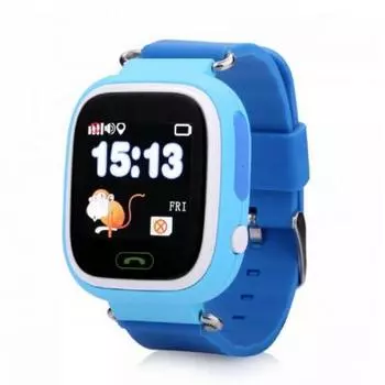Детские часы Smart Baby Watch Q90, голубой/синий