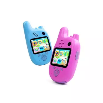 Детский фотоаппарат Children's fun camera (рация+фотоаппарат), розовый