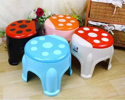 Детский табурет-подставка - Божья коровка, цвет микс