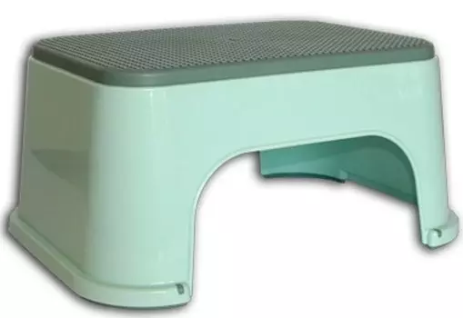 Детский табурет-подставка с прорезиненной рельефной поверхностью, цвет микс
