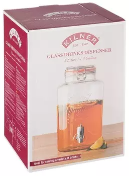 Диспенсер для напитков Kilner K0025.873V прозрачный
