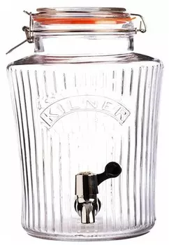 Диспенсер для напитков Kilner Vintage прозрачный