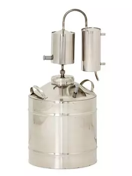 Дистиллятор МАГАРЫЧ Народный 12. Объем перегонного куба: 12 л., Тип охладителя: проточный , Прои