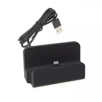 Док станция для Apple iPhone, Черный