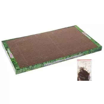 Домашняя когтеточка-лежанка для кошек, 56 ? 30 (когтедралка)