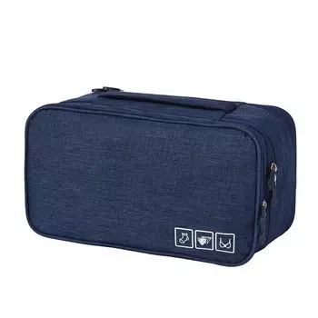 Дорожный органайзер для нижнего белья Travel Underwear Pouch, синий