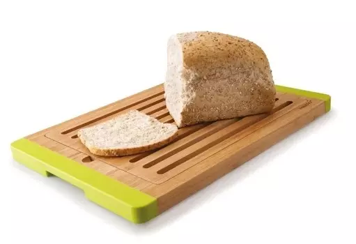 Доска разделочная бамбуковая Berghoff с силиконовыми накладками 38*27*2см (для хлеба разборная) Studio 1101705