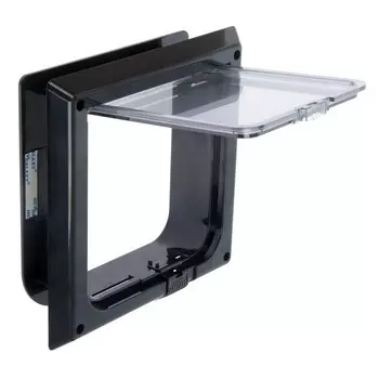 Дверь для кошки - Барсик, Черный